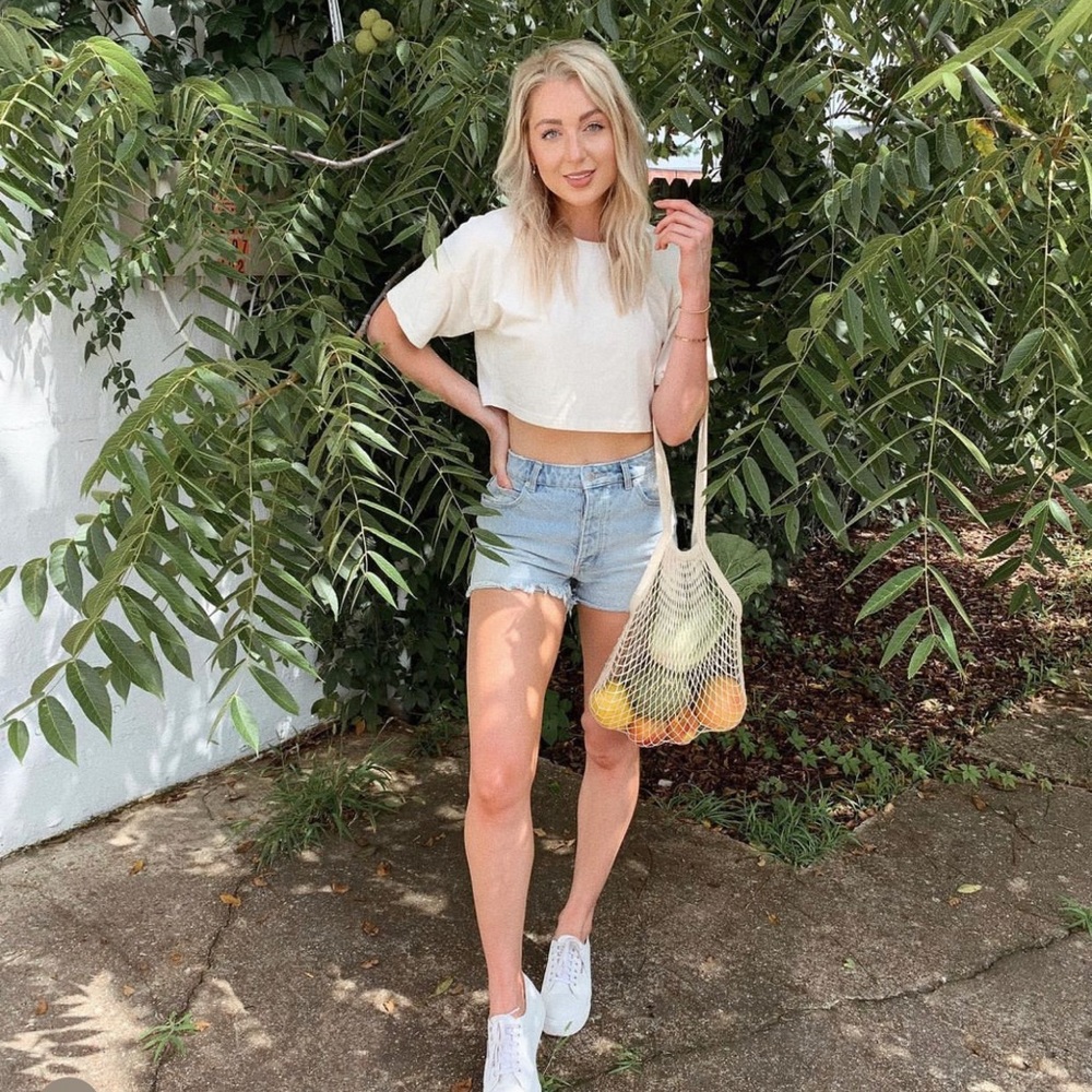 ROLLA'S Light Blue Jean Shorts
